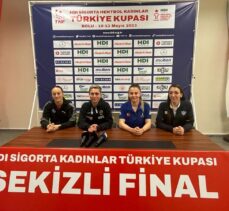 Hentbolda Kadınlar Türkiye Kupası yarı final maçları yarın oynanacak