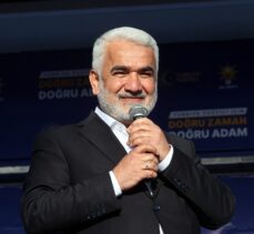 HÜDA PAR Genel Başkanı Yapıcıoğlu, AK Parti'nin Erzurum mitinginde konuştu: