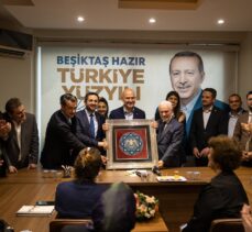İçişleri Bakanı Soylu, AK Parti Beşiktaş İlçe Başkanlığını ziyaret etti: