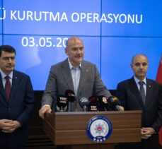 İçişleri Bakanı Soylu, Ankara'da “Kökünü Kurutma Operasyonu”na ilişkin konuştu: