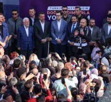 İçişleri Bakanı Soylu, Beşiktaş'ta vatandaşlarla buluşmasında konuştu: