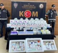İstanbul'da kaçak ilaç operasyonunda 2 şüpheli yakalandı