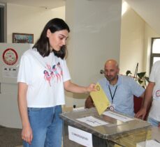 Kırgızistan'da Türkiye'deki Cumhurbaşkanı Seçimi'nin ikinci tur oylaması başladı