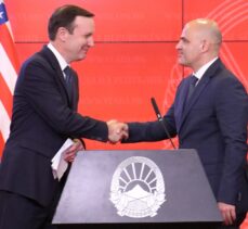 Kuzey Makedonya Başbakanı Kovaçevski, ABD’li senatör ile görüştü