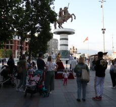 Kuzey Makedonya’da 7. “Statuafest” Canlı Heykel Festivali başladı