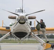 Orman teşkilatının yangınlarda kullanacağı hava araçları tanıtıldı