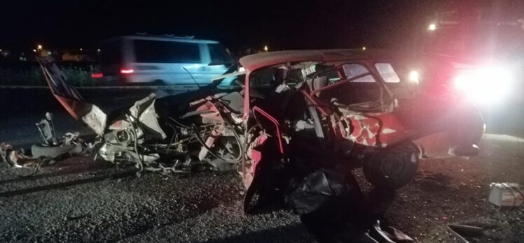 Osmaniye'deki trafik kazasında 1 kişi öldü, 2 kişi yaralandı