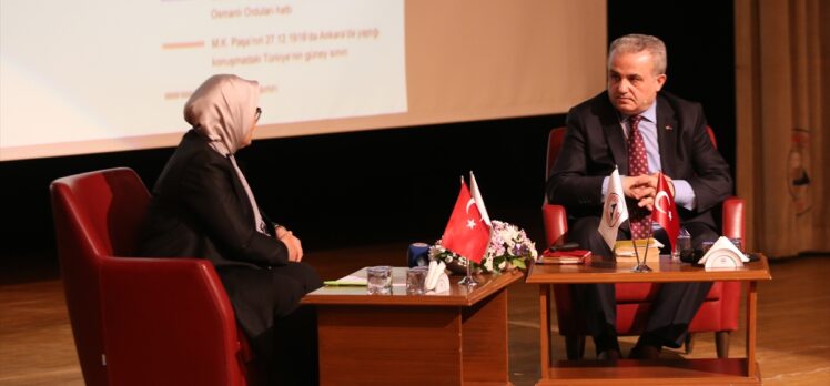 Prof. Dr. Mustafa Budak, “Milli Mücadeleden Bugüne Dış Politika” konulu konferans verdi
