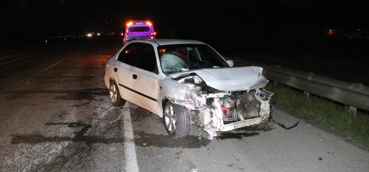 Samsun’da otomobilin çarptığı yayalardan 1'i öldü, 1'i yaralandı