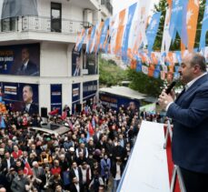 Sanayi ve Teknoloji Bakanı Varank, Bursa'da seçim ofisi açılışında konuştu: