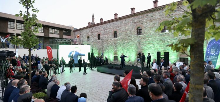 Sanayi ve Teknoloji Bakanı Varank, Bursa'da Ertuğrul Bey Meydanı açılış töreninde konuştu: