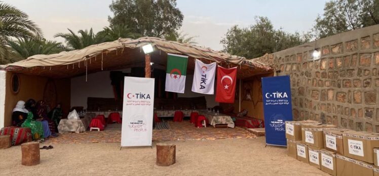 TİKA’dan Cezayir’in Büyük Sahra Çölü’nde Tuareg kadınlara destek