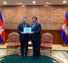 TİKA'ya Türkiye-Kamboçya ilişkilerine sağladığı katkıdan dolayı devlet nişanı verildi