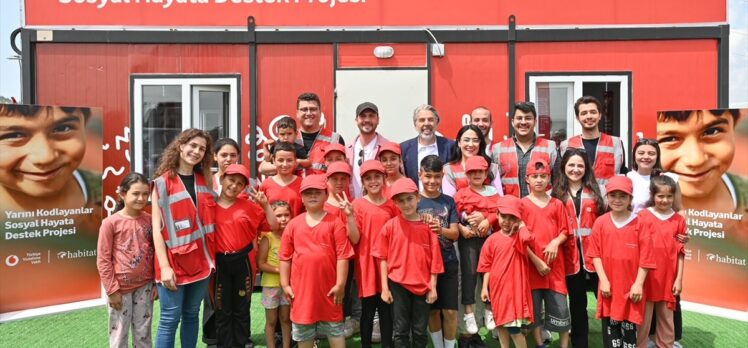 Vodafone, Kahramanmaraş'ta çocuklar için “konteyner teknoloji sınıfı” kurdu
