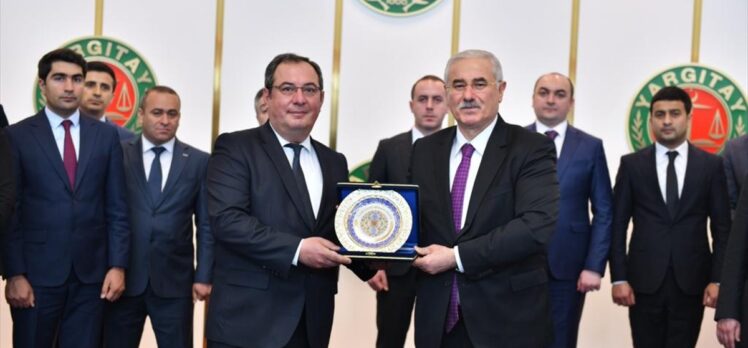 Yargıtay Başkanı Akarca, Azerbaycan Adalet Akademisi heyetini kabul etti