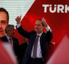 Yeniden Refah Partisi Genel Başkanı Erbakan, Elazığ'da konuştu: