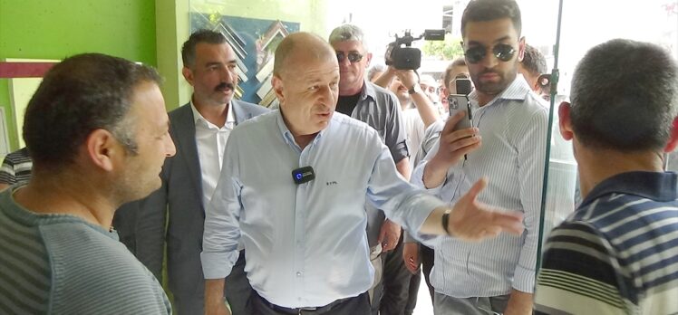Zafer Partisi Genel Başkanı Özdağ, Mersin'de ziyaretlerde bulundu
