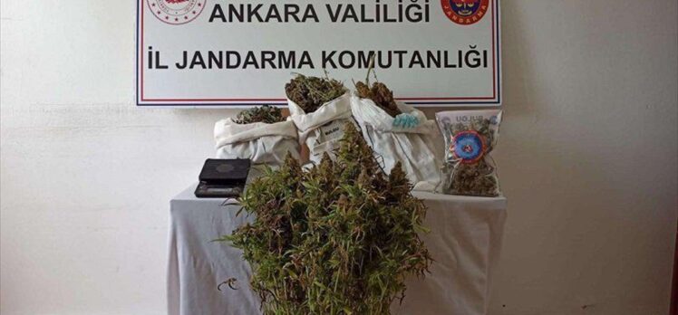 Ankara'da jandarma ekiplerince düzenlenen uyuşturucu operasyonunda 6 kişi yakalandı