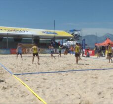 Avrupa Plaj Hentbolu Finalleri, Antalya'da başladı