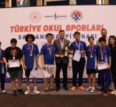 Aydın'da düzenlenen Türkiye Okul Sporları Satranç Şampiyonası sona erdi