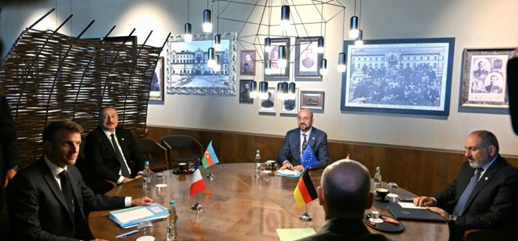 Azerbaycan, Ermenistan, AB, Almanya ve Fransa liderleri bir araya geldi