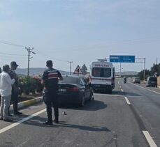 Balıkesir'de otomobille elektrikli bisiklet çarpıştı, 1 kişi öldü, 1 kişi yaralandı