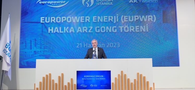 Borsa İstanbul'da gong Europower için çaldı