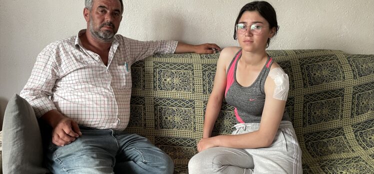 Burdur'da yorgun mermi isabet eden çocuk yaralandı