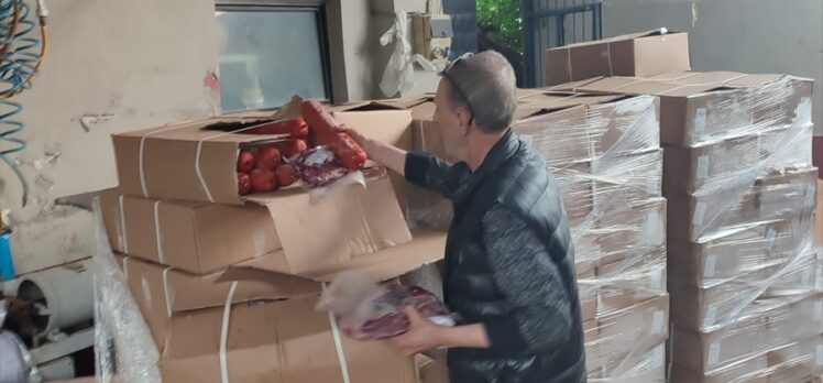 Bursa'da sağlıksız koşullarda depolanan 3 ton 800 kilogram et imha edildi