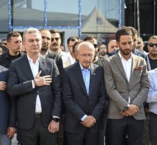 CHP Genel Başkanı Kılıçdaroğlu, dayısı Hüseyin Gündüz'ün cenaze törenine katıldı
