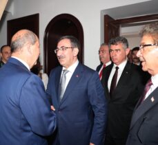 KKTC Cumhurbaşkanı Tatar, Cumhurbaşkanı Yardımcısı Yılmaz ile ortak basın toplantısı düzenledi: