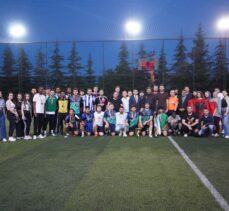 Edirne'de eğitim gören yabancı öğrenciler için futbol turnuvası düzenlendi
