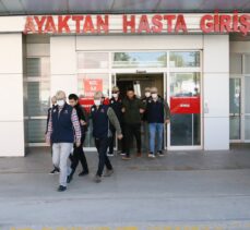 Eskişehir ve Kahramanmaraş'taki PKK/KCK operasyonunda gözaltına alınan şüpheliler adliyede