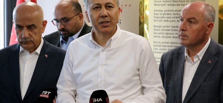 İçişleri Bakanı Yerlikaya, Kahramanmaraş'ta AFAD Koordinasyon Merkezi toplantısına katıldı: