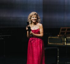 İstanbul Müzik Festivali'nde “Yaşam Boyu Başarı Ödülü” Anne Sophie Mutter'e verildi