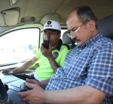 Kahramanmaraş'ta dron destekli trafik denetimi yapıldı