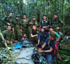 Kolombiya'da 40 gün önce düşen küçük uçaktaki 4 çocuğun sağ bulunduğu doğrulandı