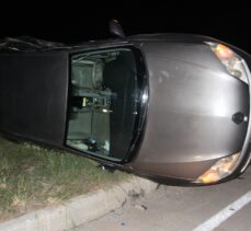 Konya'da iki otomobilin çarpıştığı kazada 7 kişi yaralandı
