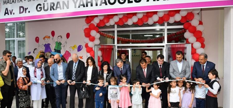 Malatya'da hayırsever tarafından yapılan anaokulu açıldı
