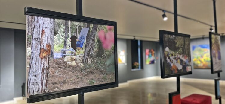 Mersin'de “Arnica Art Land Sanat Çalıştayı” sergisi açıldı
