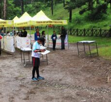 Oryantiring 14 Yaş Altı Türkiye Şampiyonası, Amasya'da yapıldı