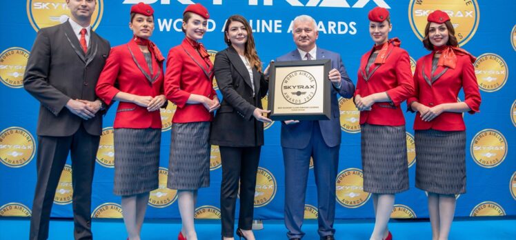 THY, Skytrax tarafından sekizinci kez Avrupa'nın en iyi hava yolu şirketi seçildi
