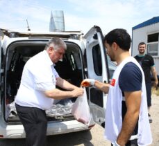 Türk hayırseverlerden Azerbaycan'a kurban yardımı