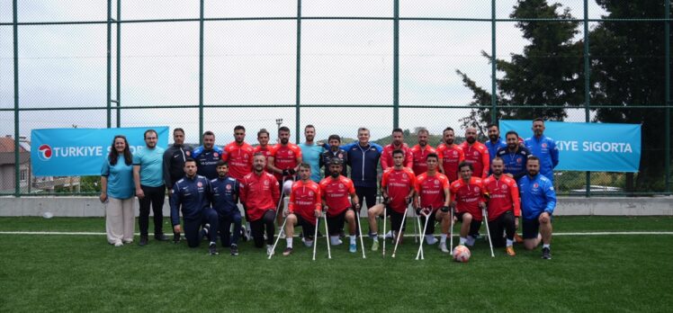 Türkiye Sigorta, Ampute Futbol Milli Takımı'na desteğe devam edecek
