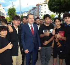 Yeniden Refah Partisi Genel Başkanı Erbakan, Karabük'te konuştu: