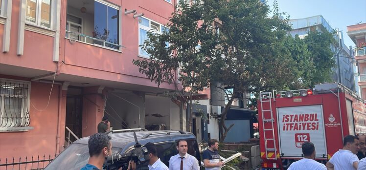 GÜNCELLEME – Çekmeköy'de apartmanın giriş katındaki patlamada bir kişi yaralandı