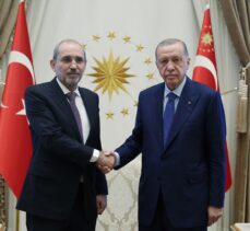 Cumhurbaşkanı Erdoğan, Ürdün Başbakan Yardımcısı Safadi'yi kabul etti