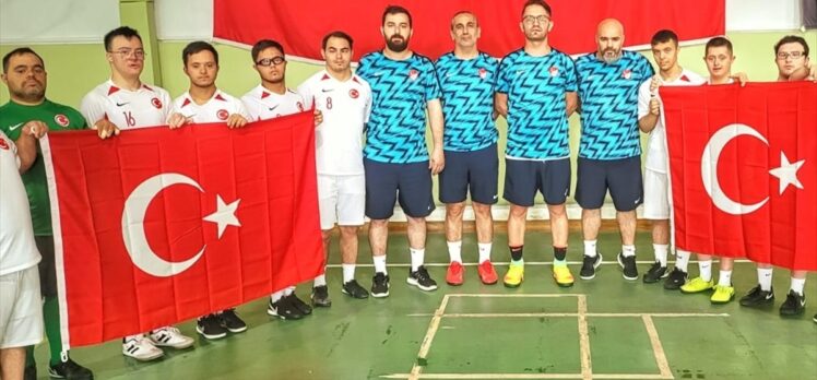 Down Sendromlular Futsal Milli Takımı'ndan 15 Temmuz mesajı