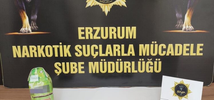 Erzurum'da iç organlarında uyuşturucu bulunan yabancı uyruklu zanlı tutuklandı
