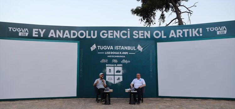 Eski TBMM Başkanı Şentop ve TÜGVA Yüksek İstişare Kurulu Üyesi Erdoğan, gençlerle buluştu